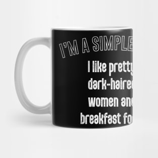 I'm A Simple Man // Ron Swanson Quote Mug